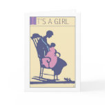 <It's a Girl> by Steve Collier Greeting Cards