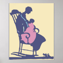 <It's a Girl> by Steve Collier Print