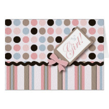 It's A Girl! Card