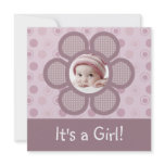 It's a Girl Flower invitations