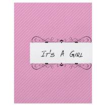 It's a Girl Full Color Flyer