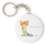 It's a girl! key chains