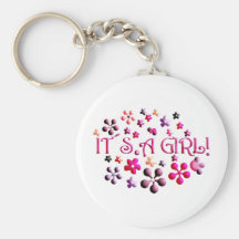 Its a Girl Keychain