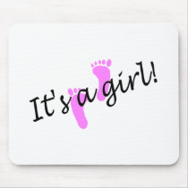 It's A Girl (Pink Feet)
