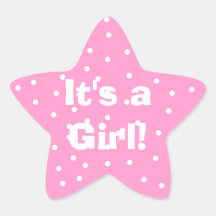 It's A Girl! Sticker