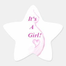 It's A Girl! Stickers