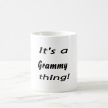 It's a grammy thing! mugs