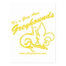 It's a Grey Area Sports Logo Postcards