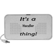 It's a handler thing! iPhone speaker