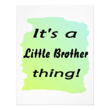 It's a little brother thing! custom invite