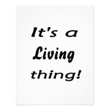 It's a living thing! personalized invitation