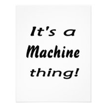 It's a machine thing! custom invites