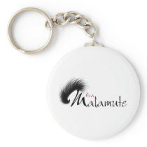 It's a Malamute logo design Keychain