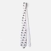 It's a Malamute logo design Custom Ties