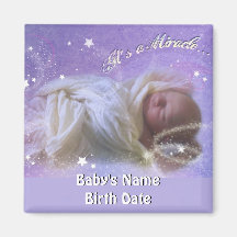 It's a Miracle Baby Magnet