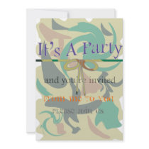 It's A Party Personalized Announcement