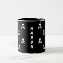 It's a Pirate's Life for Me! Mug with Skull