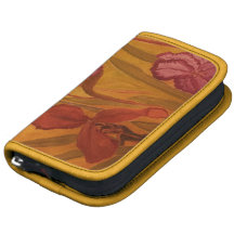 Its a print of hand painted iris (oil on canvas) planner