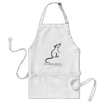 It's a Rat's World Apron