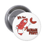 Its a Sausage Fest Funny Sausage Cooking Cartoon Pin