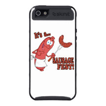 Its a Sausage Fest Funny Sausage Cooking Cartoon iPhone 5 Case