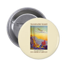 Its A Small World By Pan American Airways Buttons