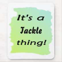 It's a tackle thing! mouse pad