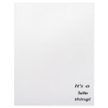 It's a twitter thing! letterhead