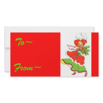 Its A Vintage Merry Christmas! Photo Card Template