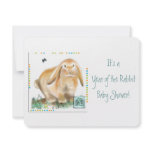 It's a Year of the Rabbit Baby Shower!