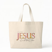 It's All About Him Tote Bags