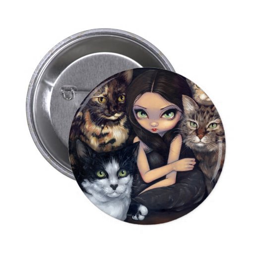 "It's All About the Cats" Button