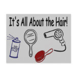 It's All About the Hair! Post Cards