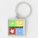 It's Always Running Season Keychain