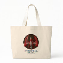 It's Behind Me Canvas Bags