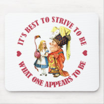 IT'S BEST TO BE WHAT ONE APPEARS TO BE