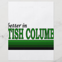 Its Better in British Columbia Flyer