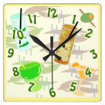 It's Cocktail Hour Wallclock