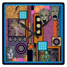 It's Drama Time Wall Clock