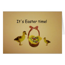 It's Easter time! Greeting Cards
