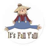 It's Fall Y'all! Sticker