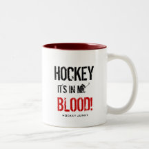 IT'S IN MY BLOOD! MUGS