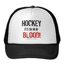 IT'S IN MY BLOOD! TRUCKER HAT