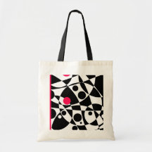 It's Just Not Black or White Canvas Tote Bag