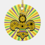 It's Mardi Gras Time Christmas Ornament