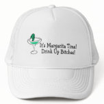 Its Margarita Time Drink Up Bitches Mesh Hats