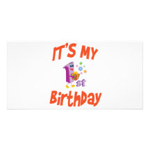 IT'S MY 1ST BIRTHDAY PHOTO CARDS