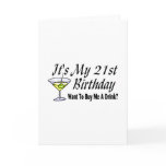 It's My 21st Birthday cards