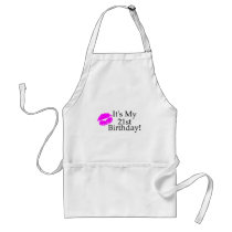 Its My 21st Birthday (Kiss) Aprons