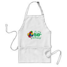 It's My 50th Birthday (Balloons) Apron
